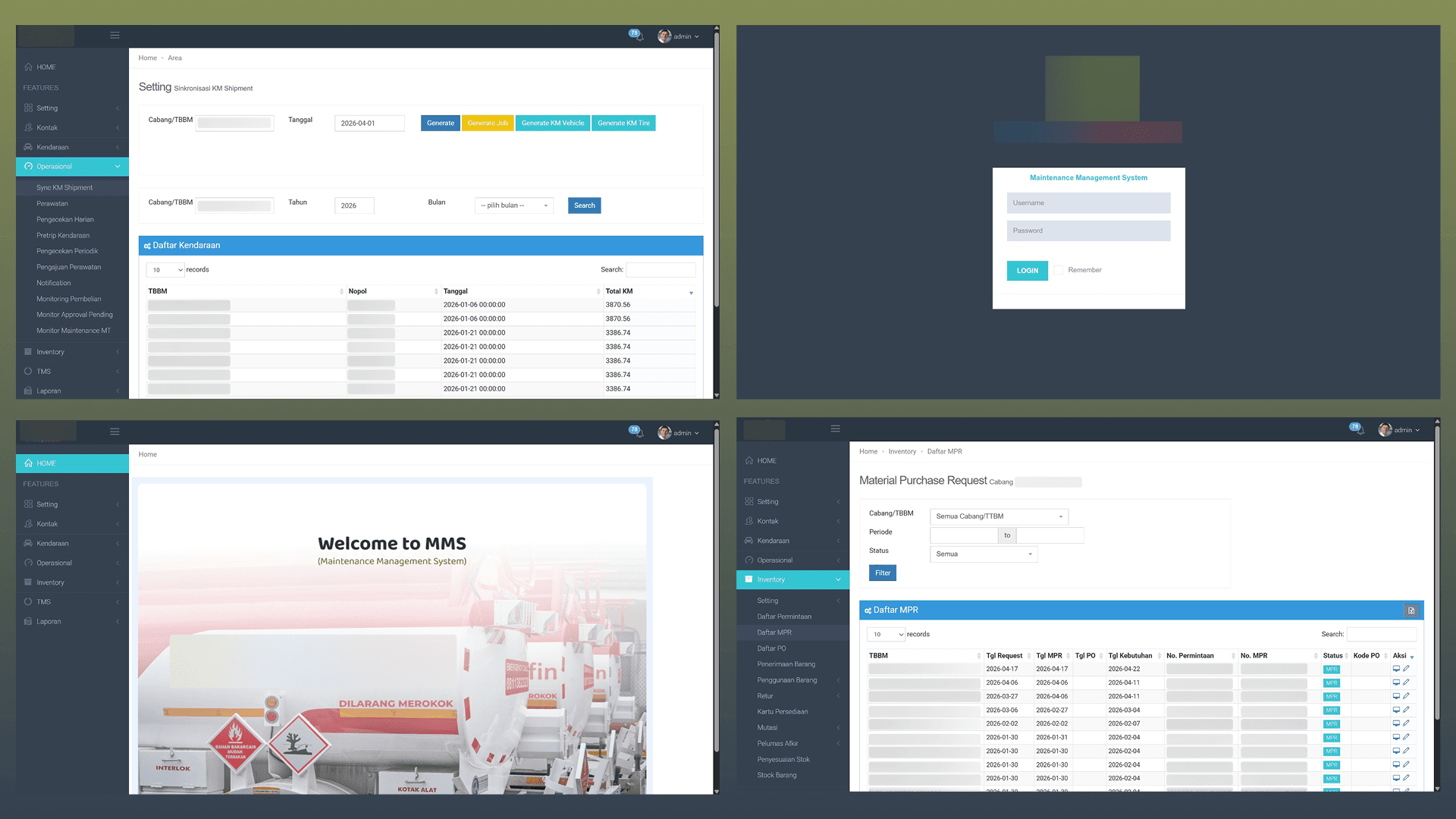 Maintenance Management System (MMS)